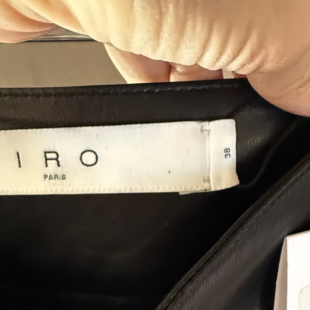 IRO leather shorts - Picture 3 of 10